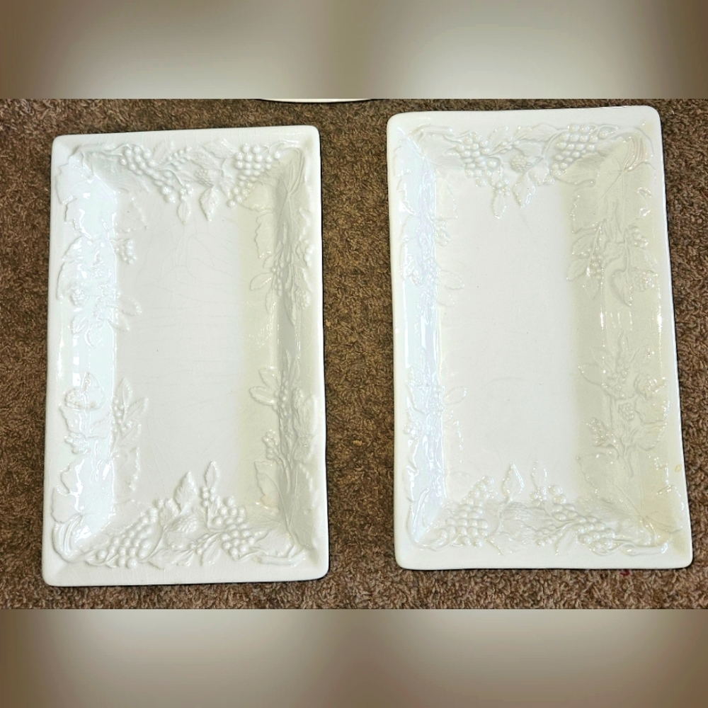 Made In Italy forOver&Back Ceramic 2 platters available